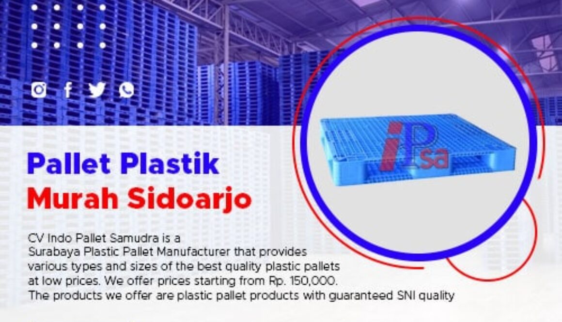 Pallet plastik murah sidoarjo