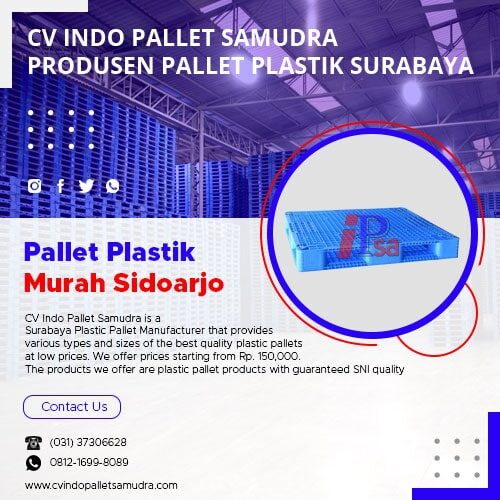 Pallet plastik murah sidoarjo