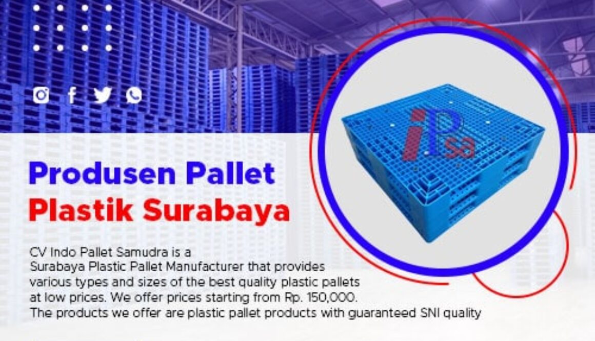 Produsen pallet plastik surabaya