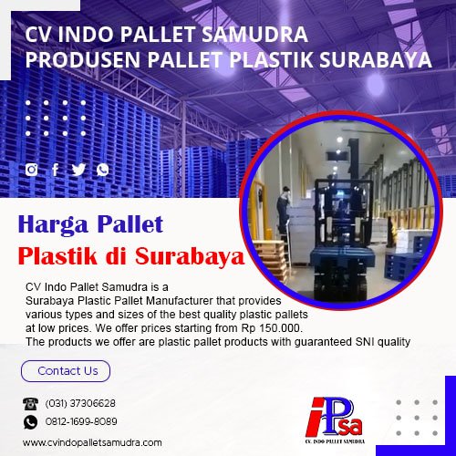 Harga Pallet Plastik di Surabaya