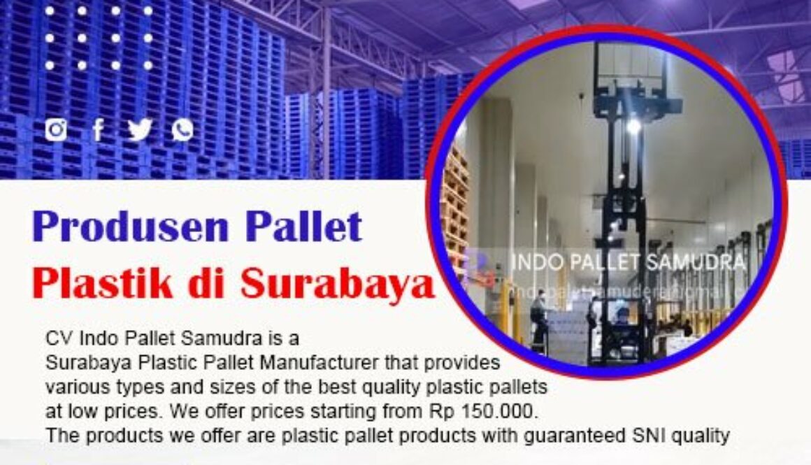 Produsen Pallet Plastik di Surabaya
