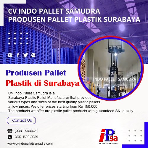 Produsen Pallet Plastik di Surabaya