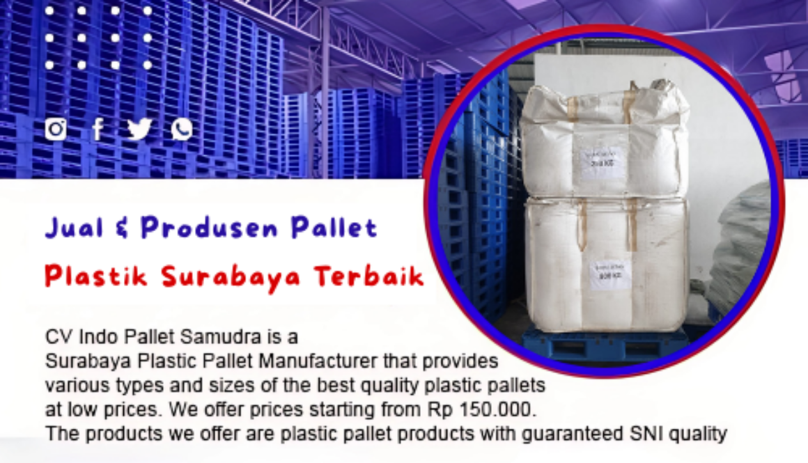 Artikel Jual & Produsen Pallet Plastik Surabaya Terbaik