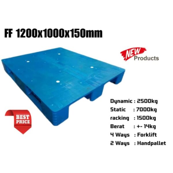 Plastic Pallet FF1200X1000X150mm