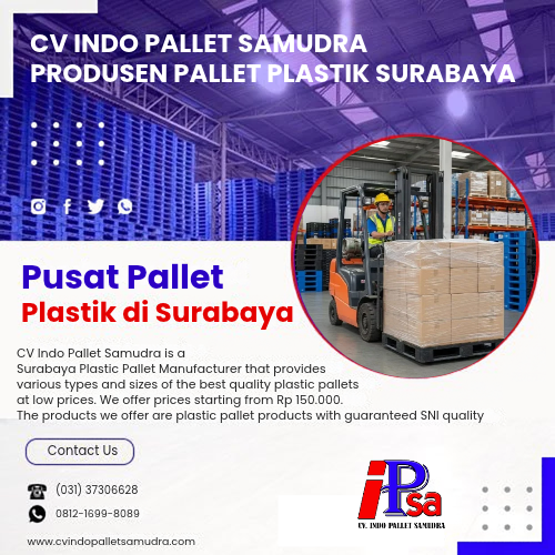 Pusat Pallet Plastik Surabaya